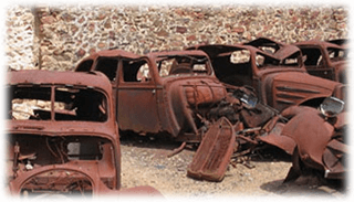 Utländska länkar om car junkyard & bilskrotar